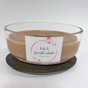 Lõhnaküünal "Granaatõun rabarber"