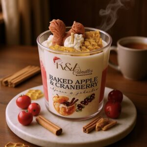 Lõhnaküünal Baked Apple & Cranberry