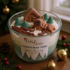 Jõuluküünal "Christmas Time" 500ml🎄